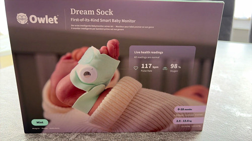 Owlet dream sock baby monitor - baby,