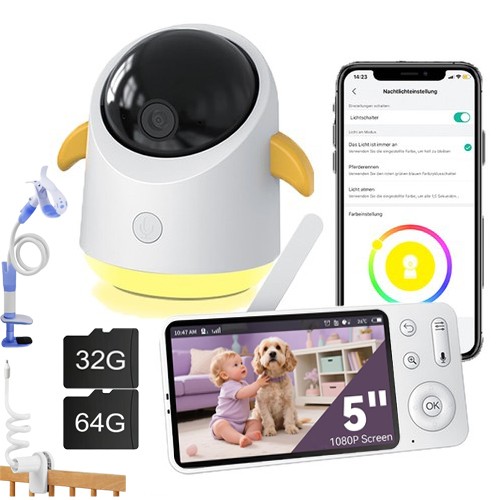 Zoll babyphone mit kamera - mit,
