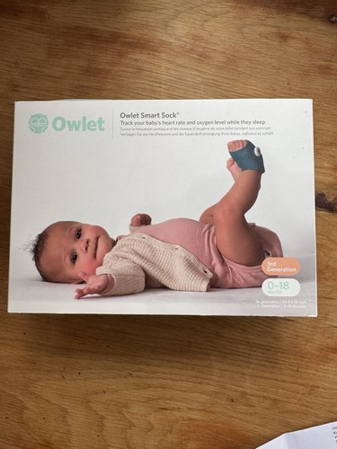 Owlet smart sock baby - 3,