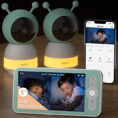 2k3mp zoll babyphone mit 2 - babyphone,